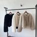 Women’s Short Faux Fox Fur Jacket – Casual Streetwear Coat With Slouchy Drop Shoulder (3 Neutral Tones, 5 Sizes)_ecoleips.com