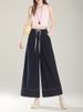 K Thin New Casual Pants For Women, Long And Wide Leg Pants_ecoleips.com