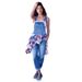 Women's Classic Loose Fitting Denim Overalls European And American Style_ecoleips.com