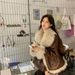 girl Girl 『Special Blend American Style』European Fox Fur Shearling Parka Down Jacket Women's Coat 2025 Winter Trend_ecoleips.com