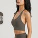Women's Slimming Backless Tank Top Fitness Halter Neck Sports Top Cup Bra Supportive Yoga Underwear_ecoleips.com