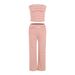 Women's Clothing Women's Minimalist Striped Wide Leg Pants Folded Waist Casual Street Style Suit Hot Girl Trendy High Waist Pants_ecoleips.com