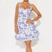 AD366 New Summer Cross-Border Chinese-Style Printed Sexy Strapless Backless Slim-Fit Elegant Fresh Vacation Dress_ecoleips.com