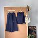 Women's Clothing Summer New Arrivals Artistic All Match Loose Casual Lace Sleeveless Linen Sleeveless Vest Wide Leg Pants Women_ecoleips.com