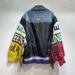 Women's Clothing Loose Tassel Fashionable Heavy Embroidery Splicing Denim Jacket Tops_ecoleips.com