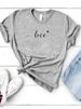 Summer European And American Cross-border Foreign Trade Plus-size T-shirt, Round-neck Casual Loose-fitting Short-sleeve_ecoleips.com