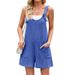 Women's Clothing Twisted Stripe Overalls Versatile Pocket Straight Jumpsuit For Women_ecoleips.com