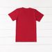 Cross-border Independent Site Best-selling Heart-printed Red Round-neck Loose T-shirt, Exclusively Available On_ecoleips.com
