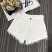 Women’s Clothing Plus Size Denim Shorts For Women In Summer, Fat Mm 200 Pounds, Loose And Slim, Wide Leg High Waist, Fat Girl, Ripped A Line Hot Pants_ecoleips.com