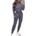Women's High Necked Slim Long Sleeved Casual Suit Autumn Winter European American Style Independent Station Foreign Trade New_ecoleips.com
