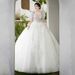 High End French Style Bridal Dress New Long Train Luxury Texture Wedding Gown For Pregnant Women And Petite Women_ecoleips.com