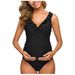 Verve For Pregnant Women Sexy High Waist One-Piece 2025 New Bikini Swimsuit_ecoleips.com