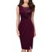 Women’s Clothing New Solid Color Sleeveless Sequined Stitching Slim Fit Slit Party Dress Dress Women's Clothing_ecoleips.com