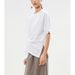 Women's Clothing Spring And Summer New Round Neck Design Pleated Short Sleeve T Shirt Temperament Commuter Top_ecoleips.com