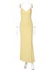 Hugcitar Women Elegant Solid Slips Backless Patchwork Sexy Bodycon Maxi Dress Summer Female Vacation Clothes Birthday Party Club_ecoleips.com