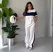Women's Clothing Summer Round Neck Solid Color Short Sleeved Wide Leg Pants Commuter Fashion Suit_ecoleips.com