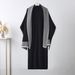 Early Autumn Women's Knit Set ElegantCape Poncho Solid Dress Viscose Blend Office Wear Lightweight Layered Outfit (Beige/Black/Khaki/Camel One Size)_ecoleips.com
