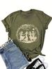 Dancing Witches Moonlit Women's Tee - Witchy Graphic, Casual Boho Top_ecoleips.com