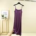 Modal Vest Top With Chest Pad Summer Sleeveless Long Dress Loose Plus Size Base Home Sleepwear Women's Casual Round Neck Dress_ecoleips.com