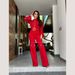 Women's Elegant Unique Lace Up Wide Leg Jumpsuit Clothing Source_ecoleips.com