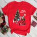 European And American Cross-border Foreign Trade Wholesale Clothing Christmas-themed Round-neck Plus-size Short-sleeve_ecoleips.com