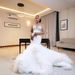 Women's Clothing Strapless Off-The-Shoulder Wedding Dress European American Style Light Luxury High End Bridal Gown New Spring Collection_ecoleips.com
