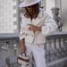 retro style short trench coat for petite women double breasted design lapel belt epaulettes workwear theme_ecoleips.com
