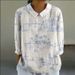 2024 European And American Style Autumn Cross-border New Long-sleeve Chinese-style Bamboo Linen Collared Printed Fashion_ecoleips.com