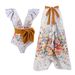 2025 Bohemian Ethnic Style Fashion Style Ruffled Bow One Piece Triangle Dress Mesh Round Skirt Swimsuit For Women_ecoleips.com