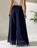 K New Casual Wide Leg Loose Casual Fashionable Pants_ecoleips.com