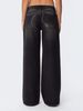 Women's Loose Wide Leg Denim Trousers Fashion Printed Jeans Ladies High Waist Straight Leg Pants_ecoleips.com