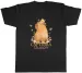 Women's T-Shirts Capybara Queen Crown Butterflies Mens T-Shirt Tee Gift Top_ecoleips.com