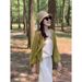 French-style Cotton-linen Shirt Jacket, Summer Sun Protection High-end Linen Shirt, Unique And Chic Top For Petite_ecoleips.com