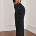 Women's Clothing Retro Fashion Trend Versatile Multi Pocket Workwear Denim Trousers_ecoleips.com