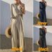 Women's Clothing Spring And Summer New Cotton And Linen Fashion Casual Loose Two Piece Sleeveless Top Loose Wide Leg Pants Women's_ecoleips.com