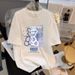 Oversized Pure Cotton T-Shirt For Women – Soft Relaxed Fit Drop Shoulder Tee In 12 Colors (White, Black, Wine Red)_ecoleips.com