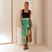 2025 Summer New Style Positioning Print Bodycon Split Sexy Slim Women's Skirt_ecoleips.com