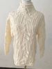 K Solid Color Semi High Neck Hollow Knit Sweater As Base Sweater_ecoleips.com