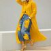Elegant Casual Long Trench Coat Cardigan Women's Mid-Length Shirt Style Fashionable Outerwear_ecoleips.com