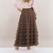 Mesh Cake Skirt For Women Fashionable Summer Hot Item European American Style Independent Website_ecoleips.com