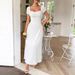 Women's Clothing Party Evening Dress Elegant One Shoulder Long Dress_ecoleips.com
