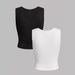 Women's Clothing Fashion Slim Sexy Solid Color Tube Top Bottom Vest_ecoleips.com