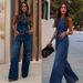 Women’s Clothing Spring And Summer New Women's Sleeveless Vest Fashionable Wide Leg Denim Suit_ecoleips.com