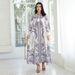 Women's Printed Rhinestones Robe SW1104 Malaysian Clothing Evening Dress Cross Border Hot Selling Muslim Fashion_ecoleips.com