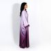 Women's Clothing Gradient Color Party Waist Bat Sleeve Dress_ecoleips.com