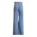 Women's Clothing Jeans Spring Ring Rhinestone Splicing Design Straight Trousers_ecoleips.com