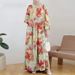 2025 Autumn Fashion Print Dress for Women Polyester Cross Border Trade Suitable for European And American Markets_ecoleips.com