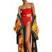 Women's Kimono Print Coat Best Selling Outerwear Trench_ecoleips.com