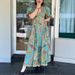 Women's Clothing Spring Summer New Printed Lantern Sleeve Dress Ins Casual Loose Holiday Dress For Women_ecoleips.com