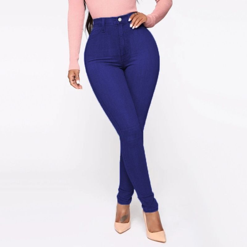Women's Clothing Jeans Women Washed Hot Sexy Fashion Tights Pencil_ecoleips.com